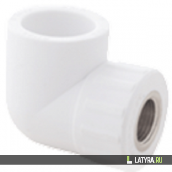 Угольник PN25 комб., внутр. резьба 20х3/4