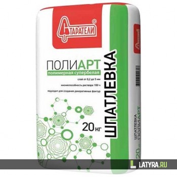Шпатлевка полимерная Старатели Полиарт 20 кг