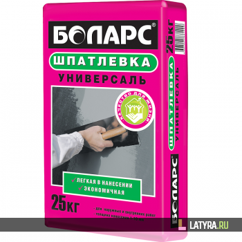 Шпатлевка цементная Боларс Универсаль 25 кг