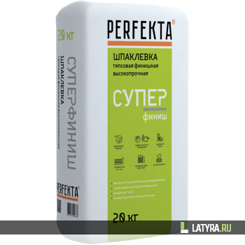 Шпатлевка гипсовая Perfekta Суперфиниш 20 кг