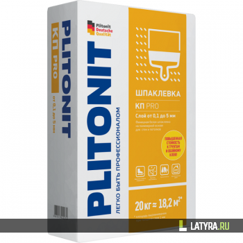 Финишная шпатлевка Plitonit КП Pro 20 кг
