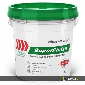 Шпатлевка универсальная Danogips Sheetrock SuperFinish 17 л