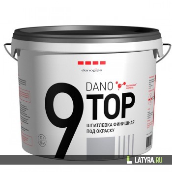 Шпатлевка финишная полимерная Danogips Dano Top 9 10 л