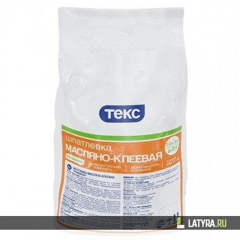 Шпатлевка масляно-клеевая Текс Универсал мешок 5 кг