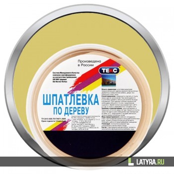 Шпатлевка акриловая по дереву Текс Ре-файн Дуб 0,25 кг