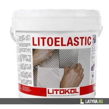 Клей для плитки Litokol Litoelastic А+В 10 кг
