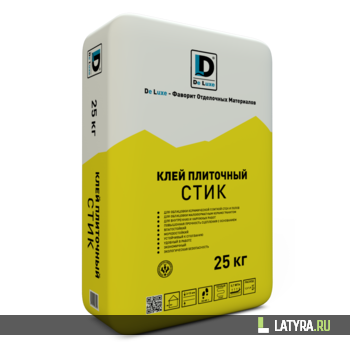 Клей плиточный De Luxe Стик 25 кг