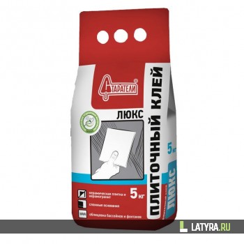 Плиточный клей Старатели Люкс 5 кг