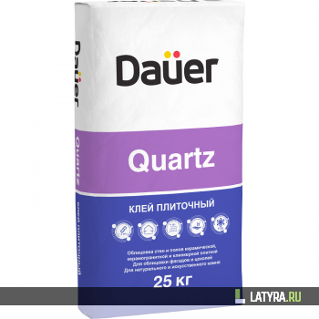 Клей для плитки Dauer Quartz 25 кг
