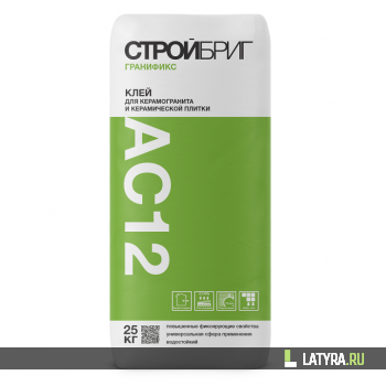 Клей для плитки Стройбриг Гранификс AC12 25 кг