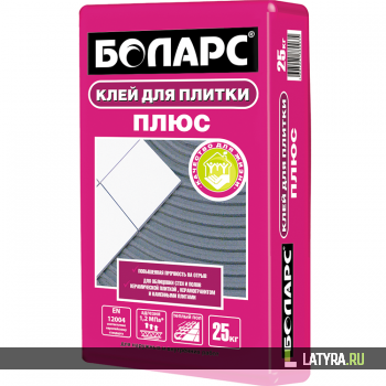 Клей для плитки Боларс Плюс 25 кг
