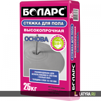 Стяжка пола Боларс 25 кг
