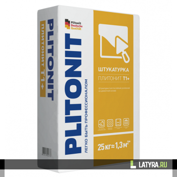 Штукатурка цементная Plitonit Т1+ 25 кг