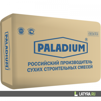 Штукатурка цементная Paladium PalaplasteR-205 высокопрочная 45 кг