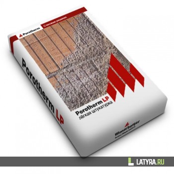 Штукатурка легкая Wienerberger Porotherm LP 30 кг