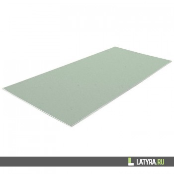 Гипсокартон (ГКЛ) Knauf влагостойкий 2500х1200х12,5 мм