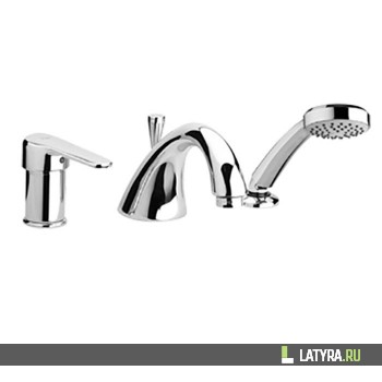 Смеситель для ванны Paini Cooper 80CR118