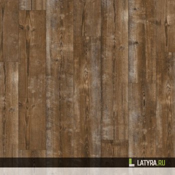 Виниловый пол Quick Step LVT Коричневая сосна PUCL40075
