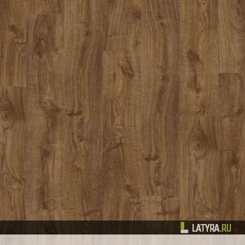 Виниловый пол Quick Step LVT Дуб осенний коричневый PUCL40090