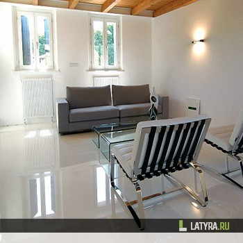 Глянцевый наливной пол