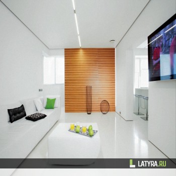 Белый наливной пол