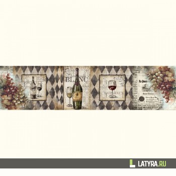 Фартук кухонный МДФ Апласт Белое вино 2440х1220х3 мм