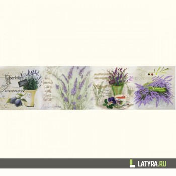 Фартук кухонный МДФ Апласт Лаванда 2440х1220х3 мм
