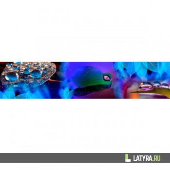 Фартук кухонный МДФ Апласт Листья 2800х610х6 мм