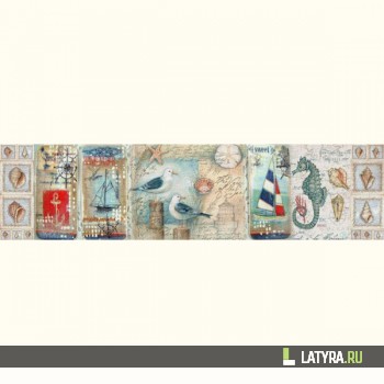 Фартук кухонный МДФ Апласт Отпуск 2440х1220х3 мм