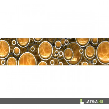 Интерьерная панель ХДФ Элит Круги 2440х610х3 мм