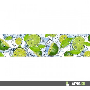 Интерьерная панель ХДФ Элит Лайм 2440х610х3 мм