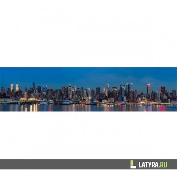 Интерьерная панель ХДФ Элит Мегаполис №2 2440х610х3 мм