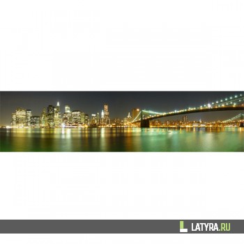 Интерьерная панель ХДФ Элит Нью Йорк 2440х610х3 мм