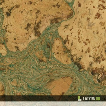 Напольный пробковый клеевой паркет Леон Верде