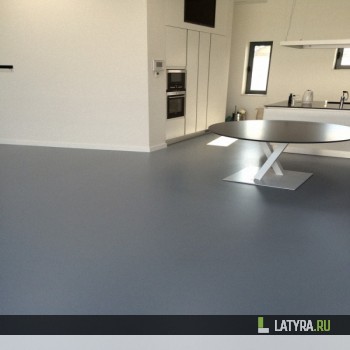 Наливной пол матовый