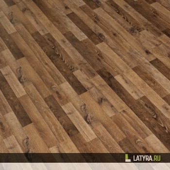 Ламинат Praktik Дуб паркет темный