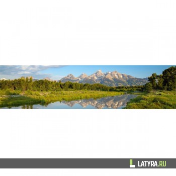 Интерьерная панель ХДФ Элит Река 2440х610х3 мм