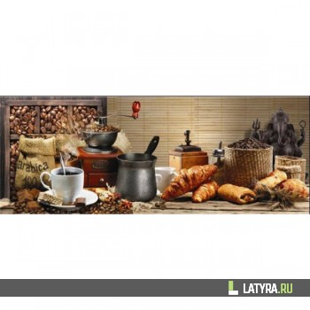 Фартук цветной ХДФ Апласт Кофе арабика 2070х695х3 мм