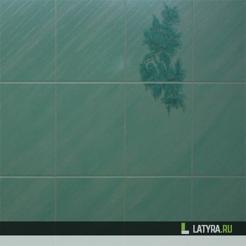 Листовая панель Аквамарин Лилия плитка 15х20