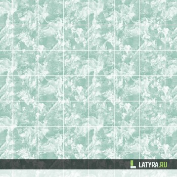 Листовая панель Малахит Морская волна