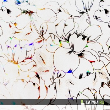 Панель ПВХ Апласт Голография HC496 Пионы 3 м