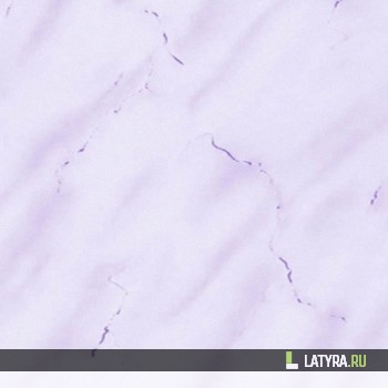Панель ПВХ Апласт офсетная Мрамор фиалка