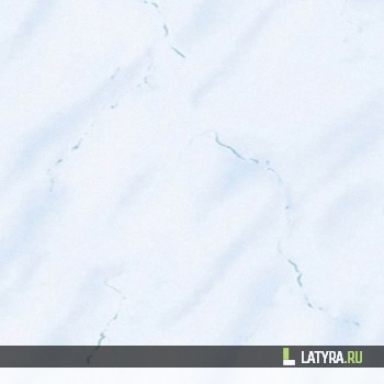 Панель ПВХ Апласт офсетная Мрамор голубой