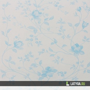 Панель ПВХ Век Азалия Голубая Офсетная Печать