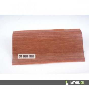 Плинтус Ideal Темная Вишня Элит