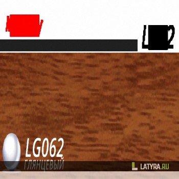 Плинтус Лайн-Пласт Мербау L062