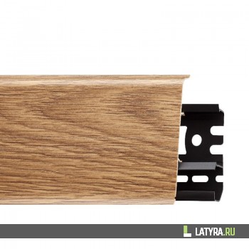 Плинтус ПВХ ARBITON INDO 12 Дуб Темный 