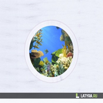 Потолок ПВХ Апласт Афалины 2500х2000х9 мм