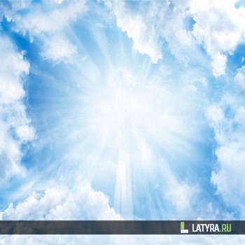 Потолок ПВХ Апласт Облака 2000х2000х9 мм