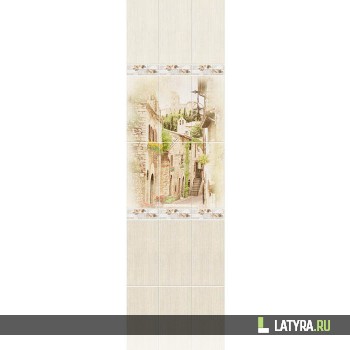 Стеновая панель ПВХ Novita 3D Коллекция Гранд Фреска (узор) 250х2700х9 мм